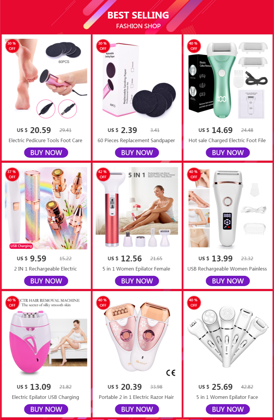 Electric Pedicure Tools Foot Care File Leg Heels Remove Dead Skin Callus Remover Feet Clean Care Machine & Replacement Sandpaper