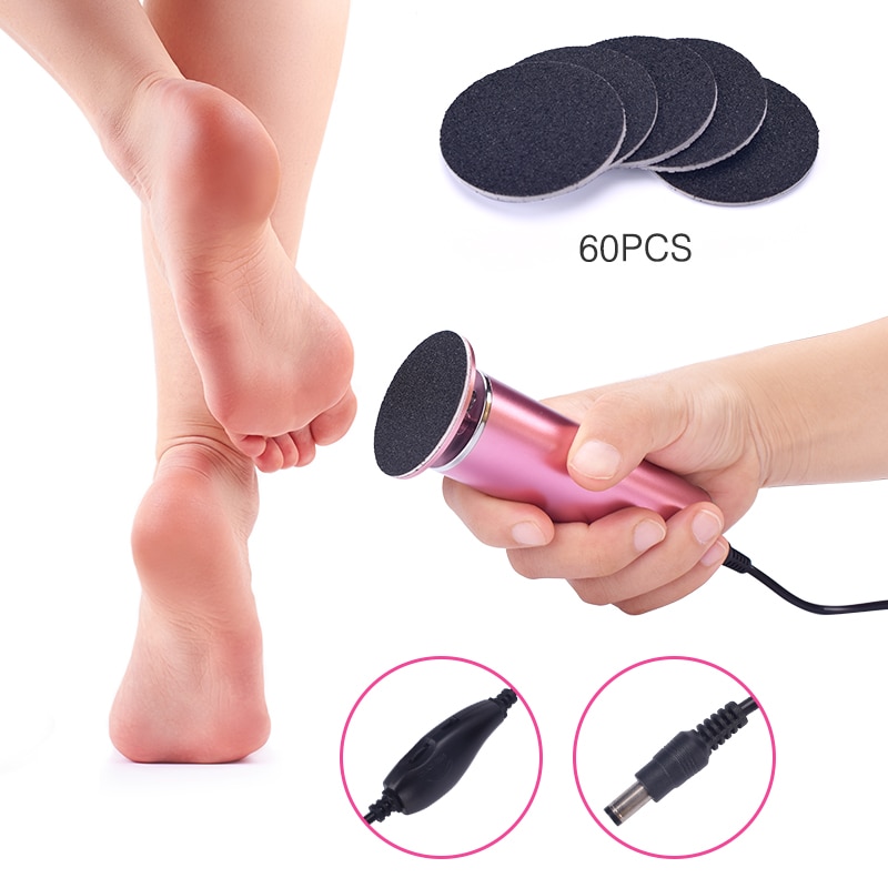 Electric Pedicure Tools Foot Care File Leg Heels Remove Dead Skin Callus Remover Feet Clean Care Machine & Replacement Sandpaper Electric Pedicure Tools Foot Care File Leg Heels Remove Dead Skin Callus Remover Feet Clean Care Machine & Replacement Sandpaper