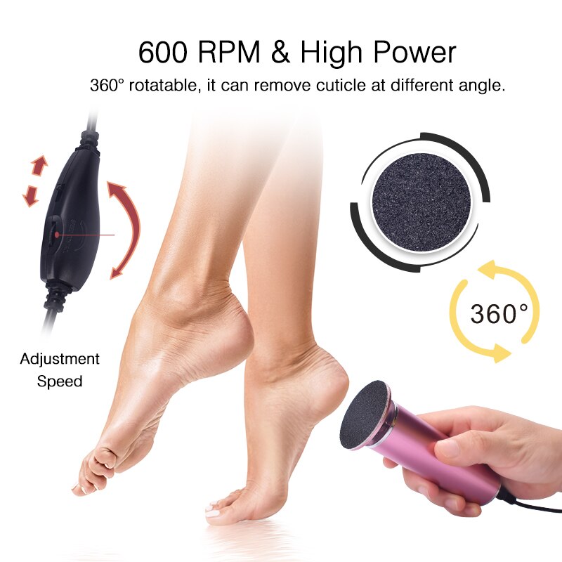 Electric Pedicure Tools Foot Care File Leg Heels Remove Dead Skin Callus Remover Feet Clean Care Machine & Replacement Sandpaper Electric Pedicure Tools Foot Care File Leg Heels Remove Dead Skin Callus Remover Feet Clean Care Machine & Replacement Sandpaper