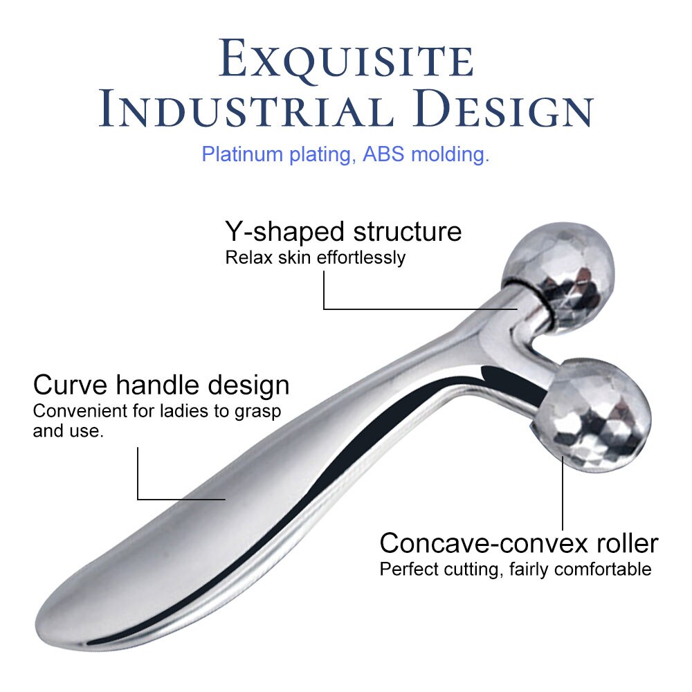 Facial Roller Massage Y Shape Wrinkle Remover Face-lift 3D Thin Face Roller Massager Full Body Relaxation 360 Rotate Massagers Facial Roller Massage Y Shape Wrinkle Remover Face-lift 3D Thin Face Roller Massager Full Body Relaxation 360 Rotate Massagers