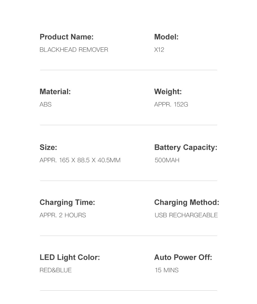 ANLAN Blackhead Remover Vacuum Acne Cleaner Deep Pore Cleaner Light Therapy Skin Care Pimple Remover Tool Facial Cleaning Tools