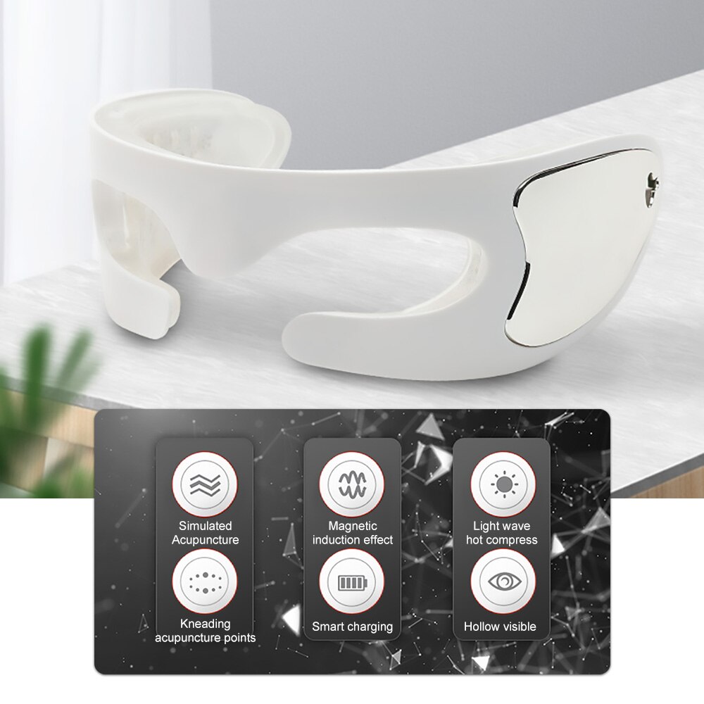 Electric Eye Massager Anti Wrinkle Eye Massage Anti Aging Eye Care LED Hot Massage Rechargeable Massage Device Eye Beauty Tool Electric Eye Massager Anti Wrinkle Eye Massage Anti Aging Eye Care LED Hot Massage Rechargeable Massage Device Eye Beauty Tool