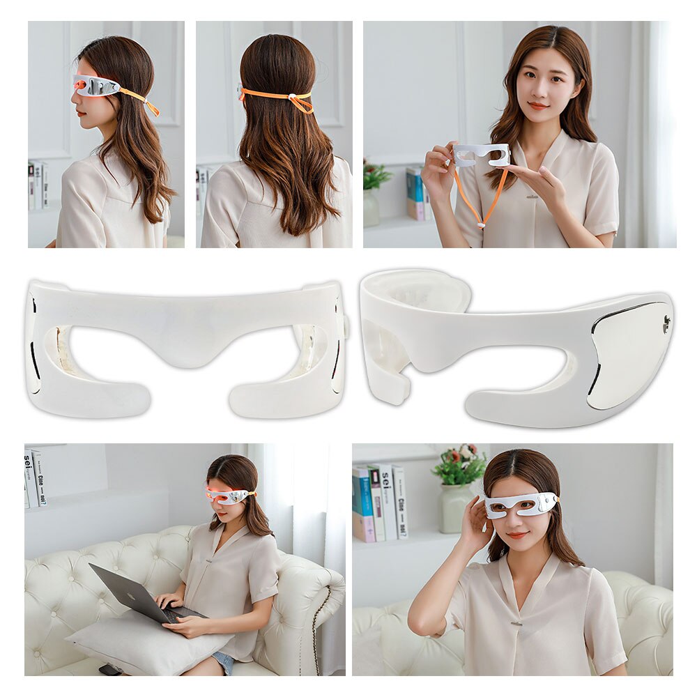 Electric Eye Massager Anti Wrinkle Eye Massage Anti Aging Eye Care LED Hot Massage Rechargeable Massage Device Eye Beauty Tool Electric Eye Massager Anti Wrinkle Eye Massage Anti Aging Eye Care LED Hot Massage Rechargeable Massage Device Eye Beauty Tool