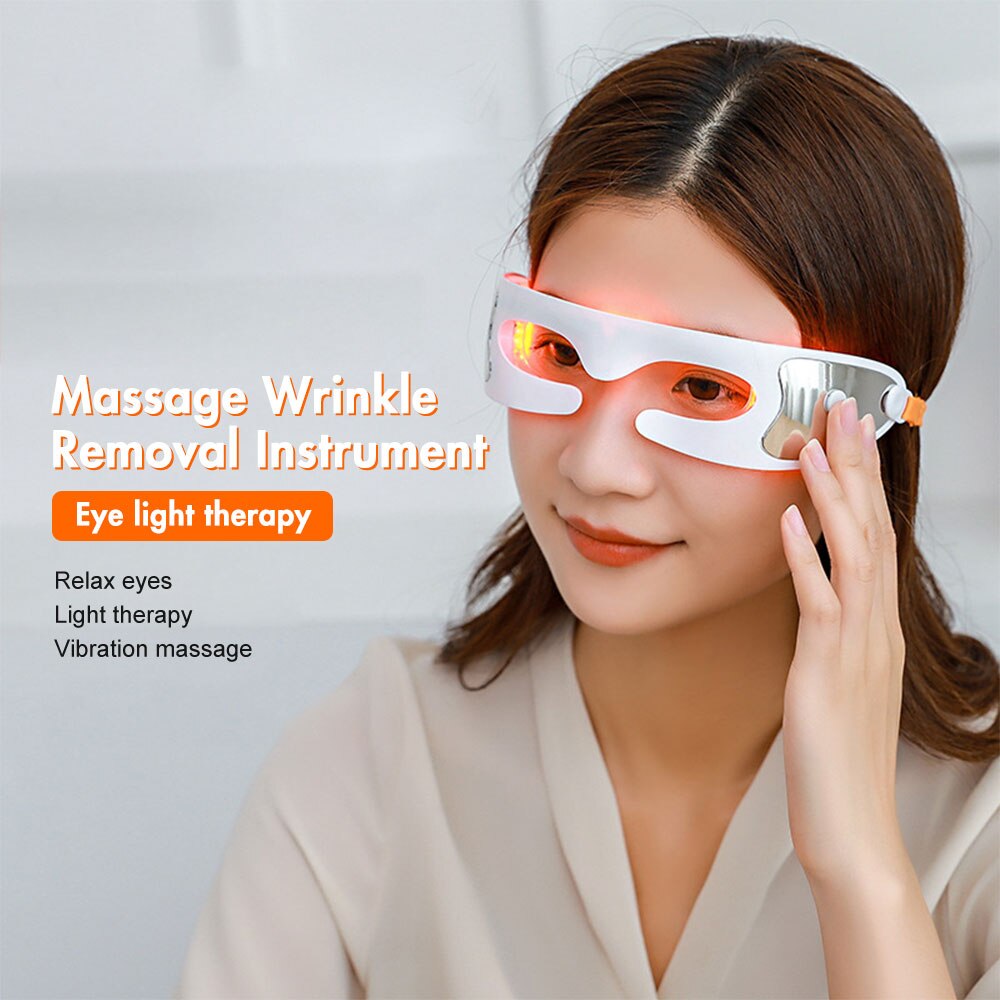 Electric Eye Massager Anti Wrinkle Eye Massage Anti Aging Eye Care LED Hot Massage Rechargeable Massage Device Eye Beauty Tool Electric Eye Massager Anti Wrinkle Eye Massage Anti Aging Eye Care LED Hot Massage Rechargeable Massage Device Eye Beauty Tool