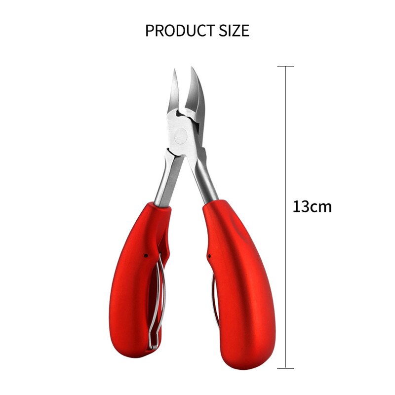 Toe Nail Clippers Nail Correction Thick Nails Ingrown Toenails Nippers Cutters Dead Skin Dirt Remover Pedicure Care Tool 2021