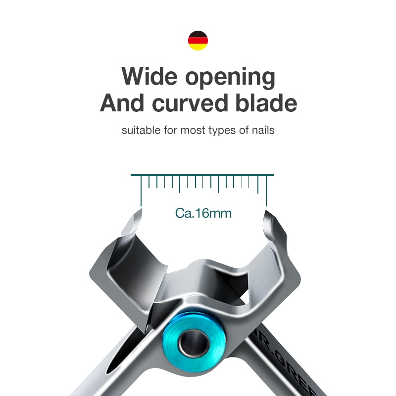 MR.GREEN Nail Clippers Stainless Steel Two Sizes Are Available Manicure Fingernail Cutter Thick Hard Toenail Scissors tools MR.GREEN Nail Clippers Stainless Steel Two Sizes Are Available Manicure Fingernail Cutter Thick Hard Toenail Scissors tools