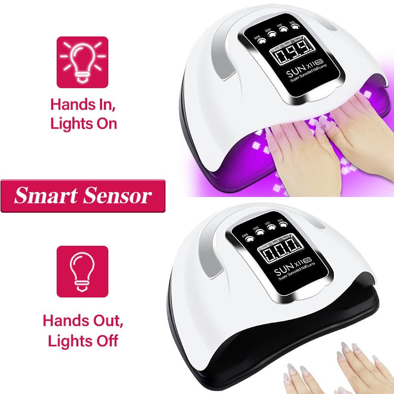 66LEDs Powerful UV LED Nail Dryer For Drying Nail Gel Polish Portable Design With Large LCD Touch Screen Smart Sensor Nail Lamp 66LEDs Powerful UV LED Nail Dryer For Drying Nail Gel Polish Portable Design With Large LCD Touch Screen Smart Sensor Nail Lamp