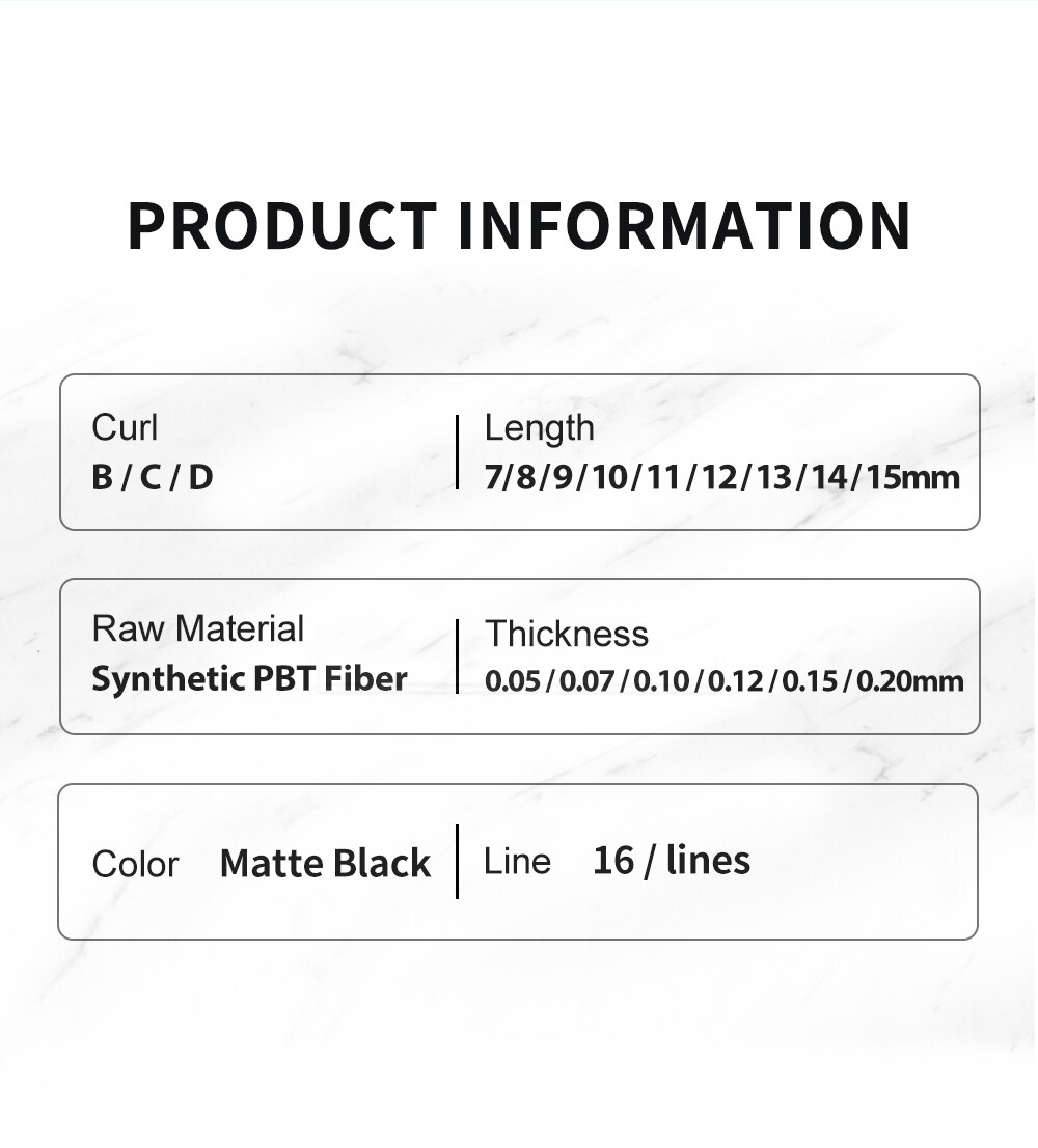 NATUHANA Korea PBT 16Rows B C D Curl Eyelash Extension False Individual Lashes Hand Made Faux Mink Eyelashes for Extensions NATUHANA Korea PBT 16Rows B C D Curl Eyelash Extension False Individual Lashes Hand Made Faux Mink Eyelashes for Extensions