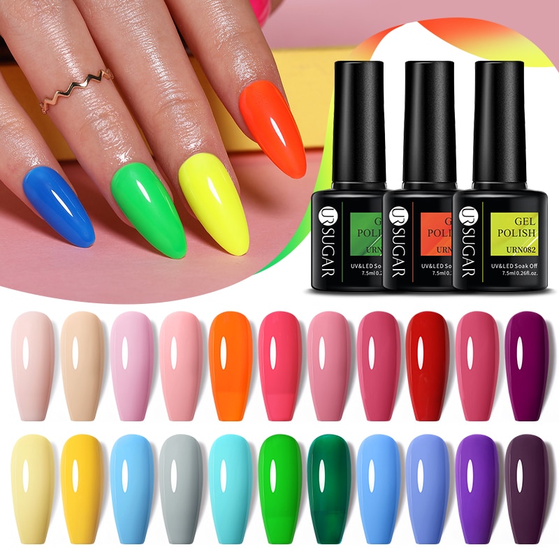 UR Sugar 7.5ML Gel Polish Manicure For Nails Christmas Semi Permanent Vernis Top Coat Soak Off UV LED Gel Color Glitter Varnish UR Sugar 7.5ML Gel Polish Manicure For Nails Christmas Semi Permanent Vernis Top Coat Soak Off UV LED Gel Color Glitter Varnish