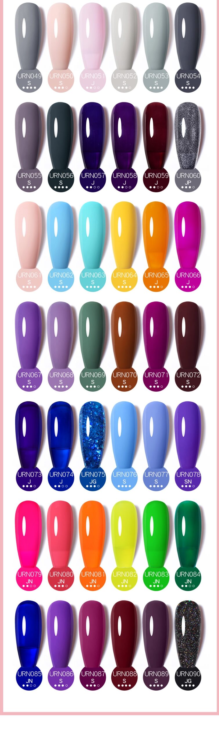 UR Sugar 7.5ML Gel Polish Manicure For Nails Christmas Semi Permanent Vernis Top Coat Soak Off UV LED Gel Color Glitter Varnish