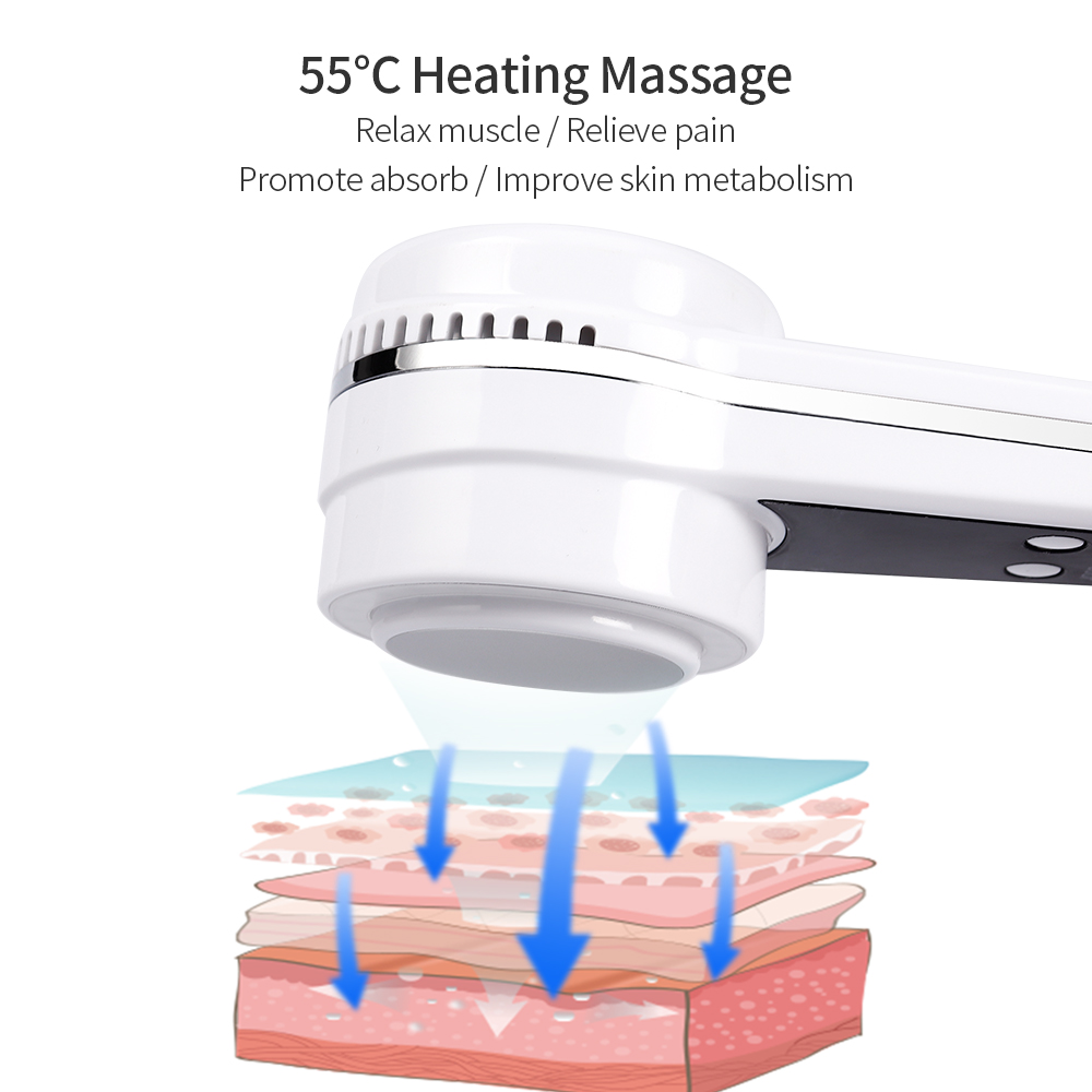 Portable Hot Cold Beauty Instrument 3 Colors Photon Skin rejuvenation Skin Lifting Firming Facial Cool Spa Facial Massager