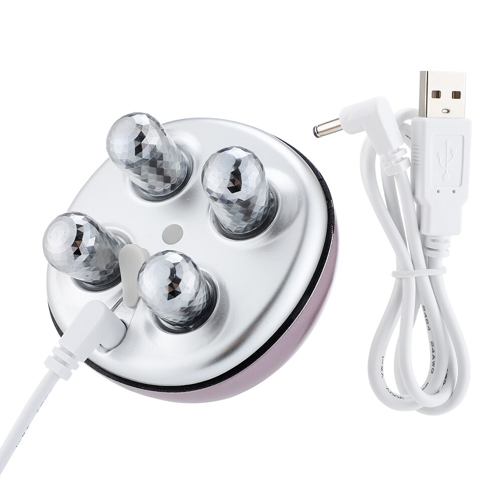 EMS Rechargeable Roller Face Lift Massager Micro Current Tighten Face Wrinkle Removal Home Use Multi-Functional Beauty Devices