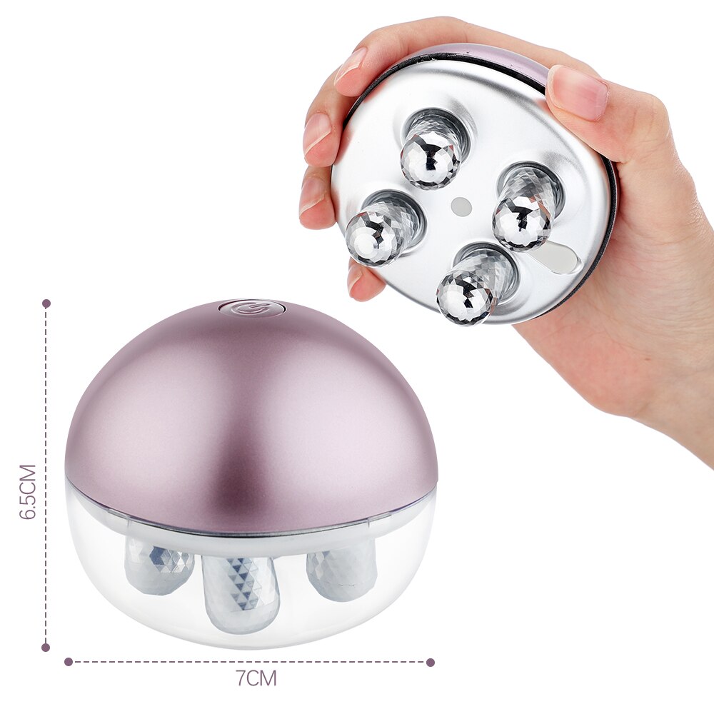 EMS Rechargeable Roller Face Lift Massager Micro Current Tighten Face Wrinkle Removal Home Use Multi-Functional Beauty Devices