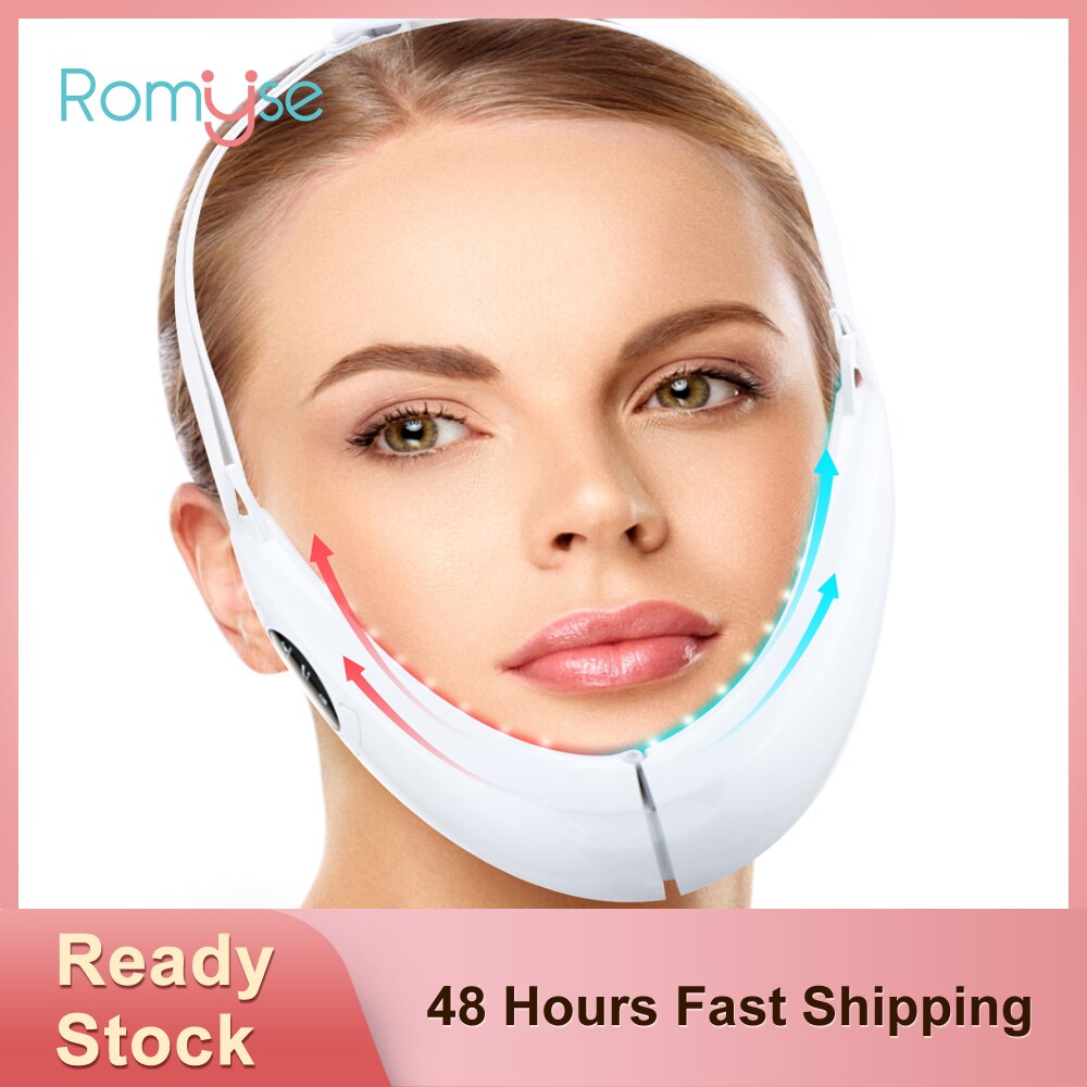EMS Facial Lifting Device LED Photon Therapy Facial Slimming Vibration Massager Double Chin V-shaped Cheek Lift Skin Care Tool EMS Facial Lifting Device LED Photon Therapy Facial Slimming Vibration Massager Double Chin V-shaped Cheek Lift Skin Care Tool