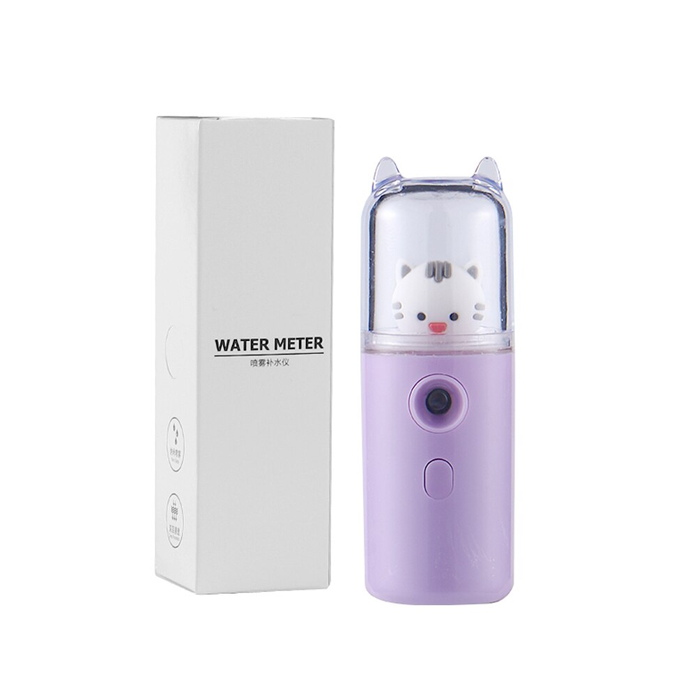Nano Mist Facial Sprayer Rechargeable Facial Humidifier Mini Nano Mist Sprayer Cooler Moisturizing Nebulizer Beauty Skin Care Nano Mist Facial Sprayer Rechargeable Facial Humidifier Mini Nano Mist Sprayer Cooler Moisturizing Nebulizer Beauty Skin Care