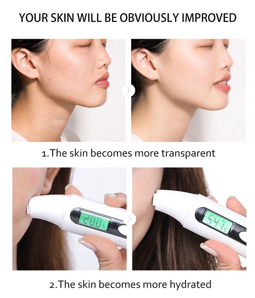 Skin Care Set 24K Gold Nicotinamide Face Essence Collagen Face Cream Moisturizing Face Mask Brighten Eye Cream Crystal Eye Patch