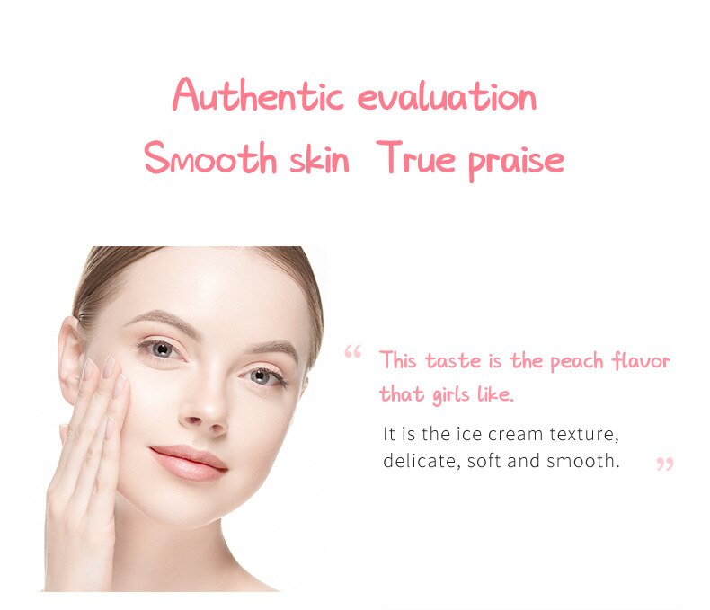 Sweet Peach Body Scrub Brighten Skin Gentle Exfoliating Scrub Deep Cleansing Cutin Soft Smooth Skin Delicate Scrub 100g