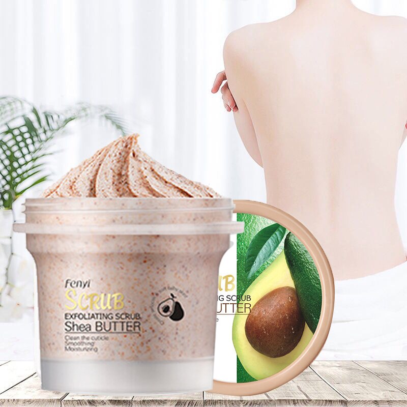 Shea Butter Body Scrub Deep Cleansing Cutin Peeled Face Lotion Refine Pores Remove Dead Skin Hydrating Exfoliating Body Wash Shea Butter Body Scrub Deep Cleansing Cutin Peeled Face Lotion Refine Pores Remove Dead Skin Hydrating Exfoliating Body Wash