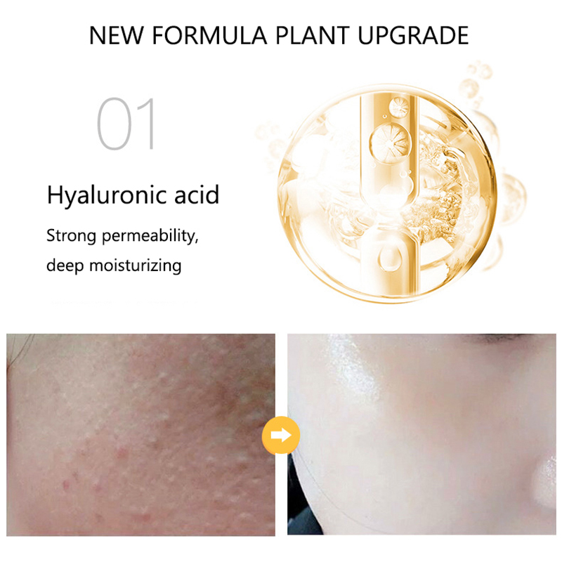 24K Gold Niacinamide Face Essence Deeply Nourishes Anti Wrinkles Vitamin C Serum Retinol Serum Fade Dark Spots Skin Care Product