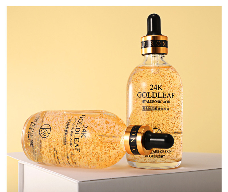 24K Gold Niacinamide Face Essence Deeply Nourishes Anti Wrinkles Vitamin C Serum Retinol Serum Fade Dark Spots Skin Care Product