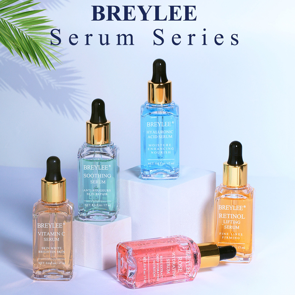 Face Essence Series Hyaluronic Acid  Nourish Vitamin C Whitening Face Skin Care Retinol Firming Serum 34K Gold Anti Aging Serum