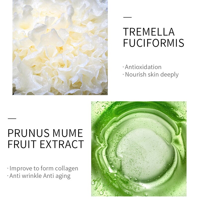 Sakura Face Serum Shrink Pores Tightens Refining Moisturizing Face Essence Whitening Anti-aging Oil Control  Facial Essence