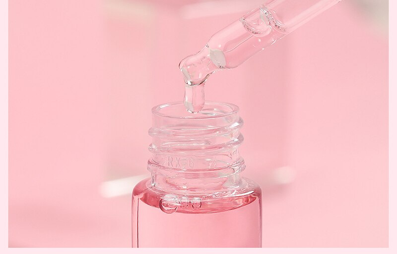 Sakura Face Serum Shrink Pores Tightens Refining Moisturizing Face Essence Whitening Anti-aging Oil Control  Facial Essence