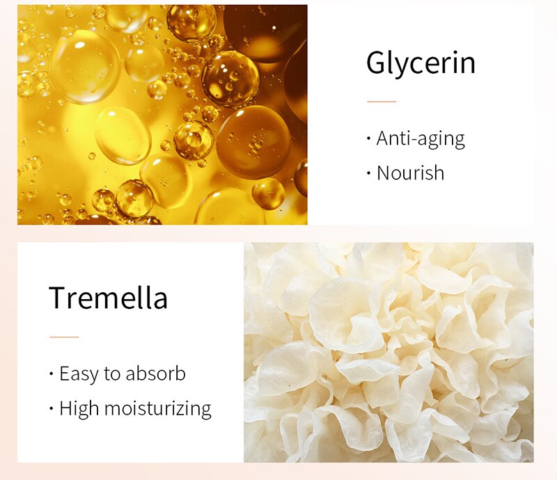 Face Serum skin whitening essence Vitamin C&E Anti-Aging Acne Shrink pores Hydration skin care