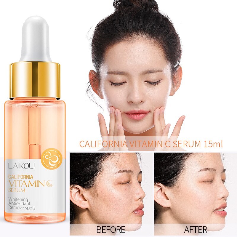 Face Serum skin whitening essence Vitamin C&E Anti-Aging Acne Shrink pores Hydration skin care Face Serum skin whitening essence Vitamin C&E Anti-Aging Acne Shrink pores Hydration skin care