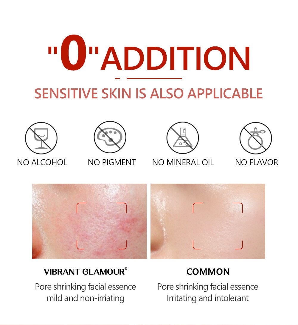 Salicylic Acid Facial Serum Improve Oily Skin Clean Pores Remove Blackhead Face Essence Relieves Redness Acne Treatment Solution