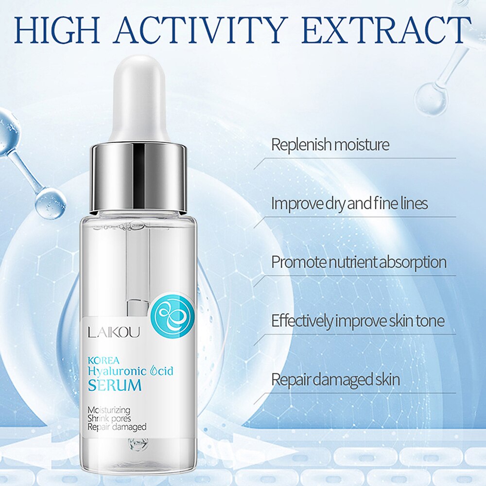 24K Gold Snail Vitamin C Whitening Serum Sakura Hyaluronic Acid Skin Care Face Serum Beauty Health Korean Skin Care Products