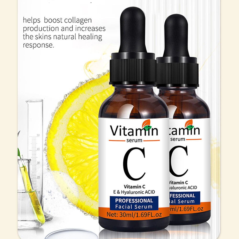 Vitamin C Facial Essence Nourish Skin Anti Oxidation Anti Wrinkle Repair Brighten Skin Tone Remove Stain Reduce Acne Care Serum Vitamin C Facial Essence Nourish Skin Anti Oxidation Anti Wrinkle Repair Brighten Skin Tone Remove Stain Reduce Acne Care Serum