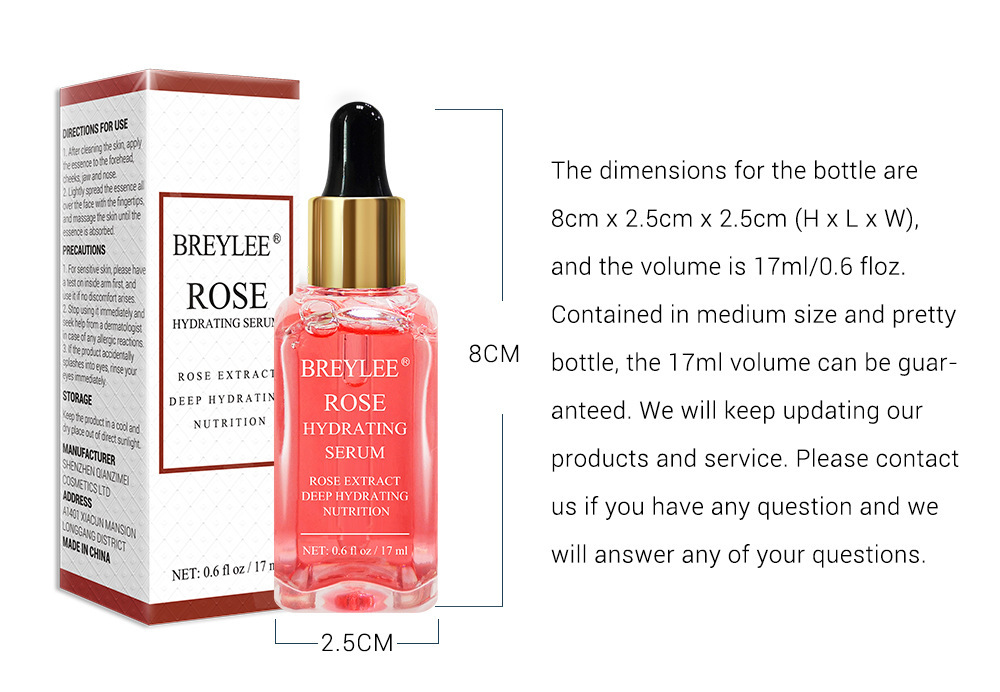 Face Serum Series Hyaluronic Acid Vitamin C Whitening Face Skin Care Rose Nourish 24k Gold Firm Soothing Repair Facial Essence