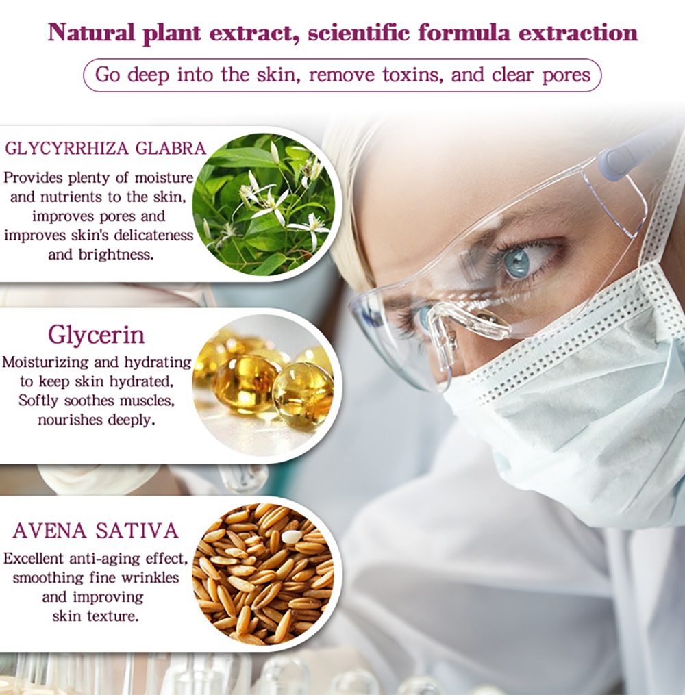 Natural Licorice Facial Pore Repair Essence Anti Inflammatory Refine Pores Improve Rough Dull Smooth Brighten Skin Care Serum
