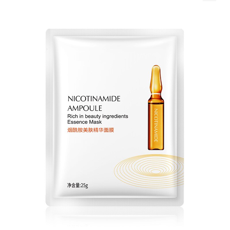 Niacinamide Hyaluronic Acid Essence Mask Collagen Anti Aging Anti Oxidation Anti Wrinkle Brighten Facial Moisturize Care Mask Niacinamide Hyaluronic Acid Essence Mask Collagen Anti Aging Anti Oxidation Anti Wrinkle Brighten Facial Moisturize Care Mask