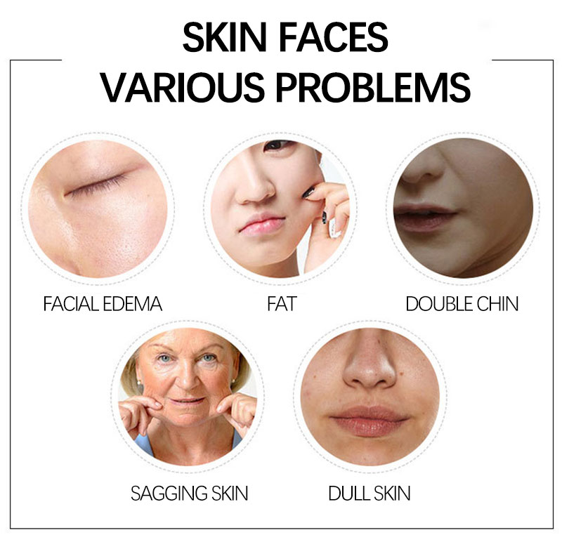 5Pcs Ear Hook V-shaped Face Mask Chin Firming Slimming Gel Face Mask Lifting Face Mask Firming Double Chin V Shape Face Mask