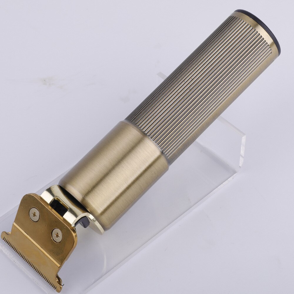 All Metal Vintage T9 Machine Women's Hair Clipper Hairdresser Professional Haircut Machine 0 Mm Nose and Ear Trimmer Finish Man