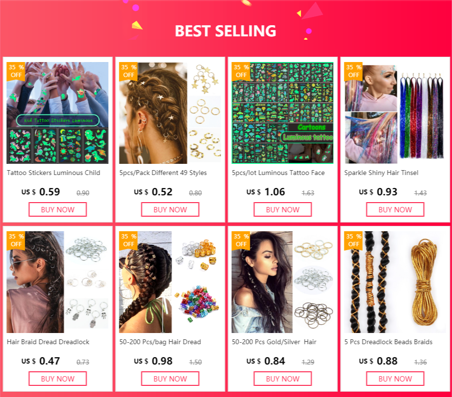 Sparkle Shiny Hair Tinsel Rainbow Silk Hair Extensions Dazzles Women Hippie for Braiding Headdress Long 100cm 120 Strands/bag