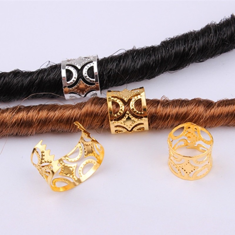 50-200 Pcs Gold Silver Dreadlocks Beads Colorful Hair Bead Dreadlock Bride Hair Rings Decor Braiding Hairpins Braiders Wholesale 50-200 Pcs Gold Silver Dreadlocks Beads Colorful Hair Bead Dreadlock Bride Hair Rings Decor Braiding Hairpins Braiders Wholesale