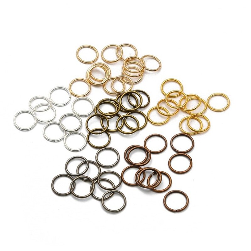 50-200 Pcs Gold Silver Dreadlocks Beads Colorful Hair Bead Dreadlock Bride Hair Rings Decor Braiding Hairpins Braiders Wholesale