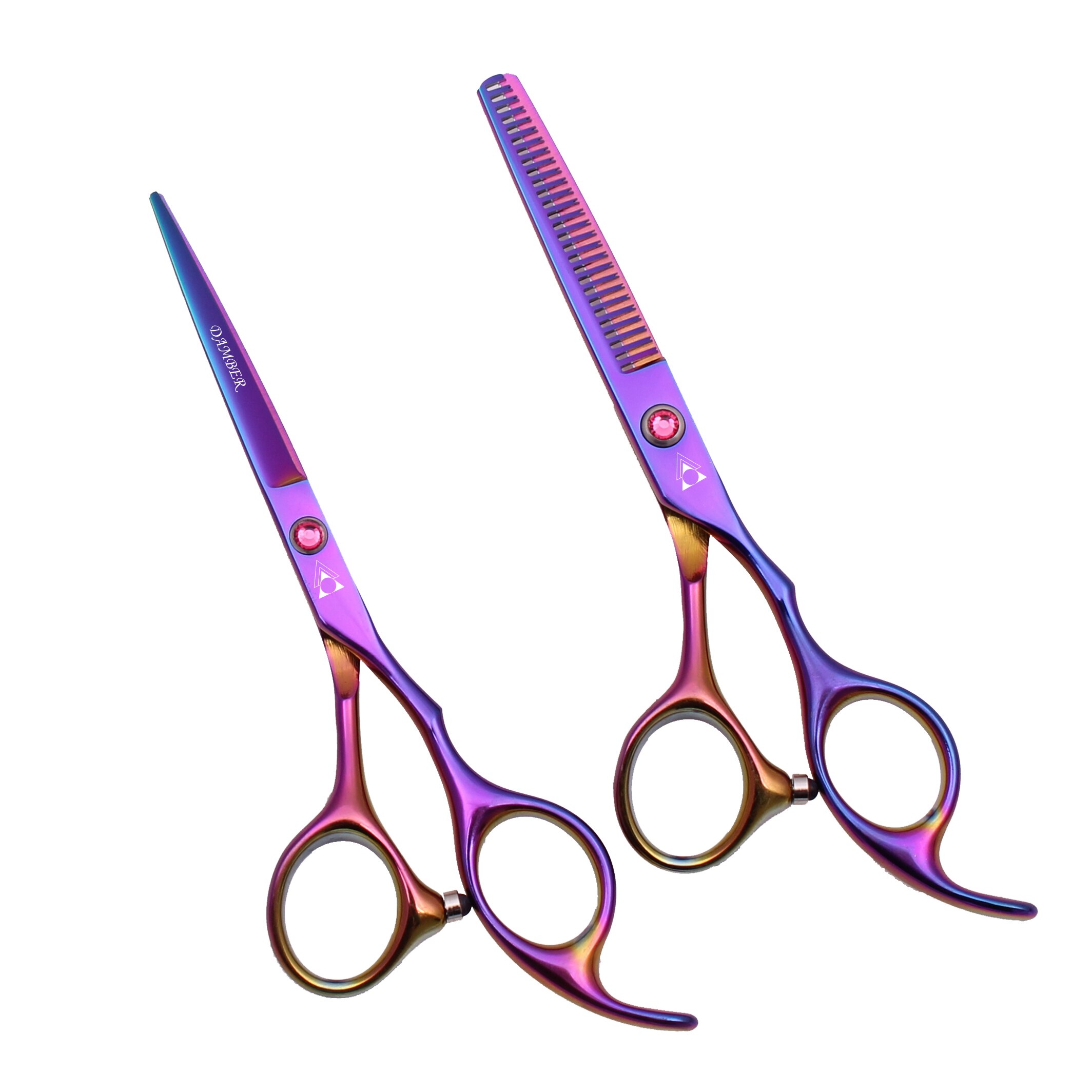 Hair Scissors 5.5 6.0 Professional Hairdressing Scissors Thinning Barber Scissor Set Hair Cutting Scissors 440C Japan Steel 888#