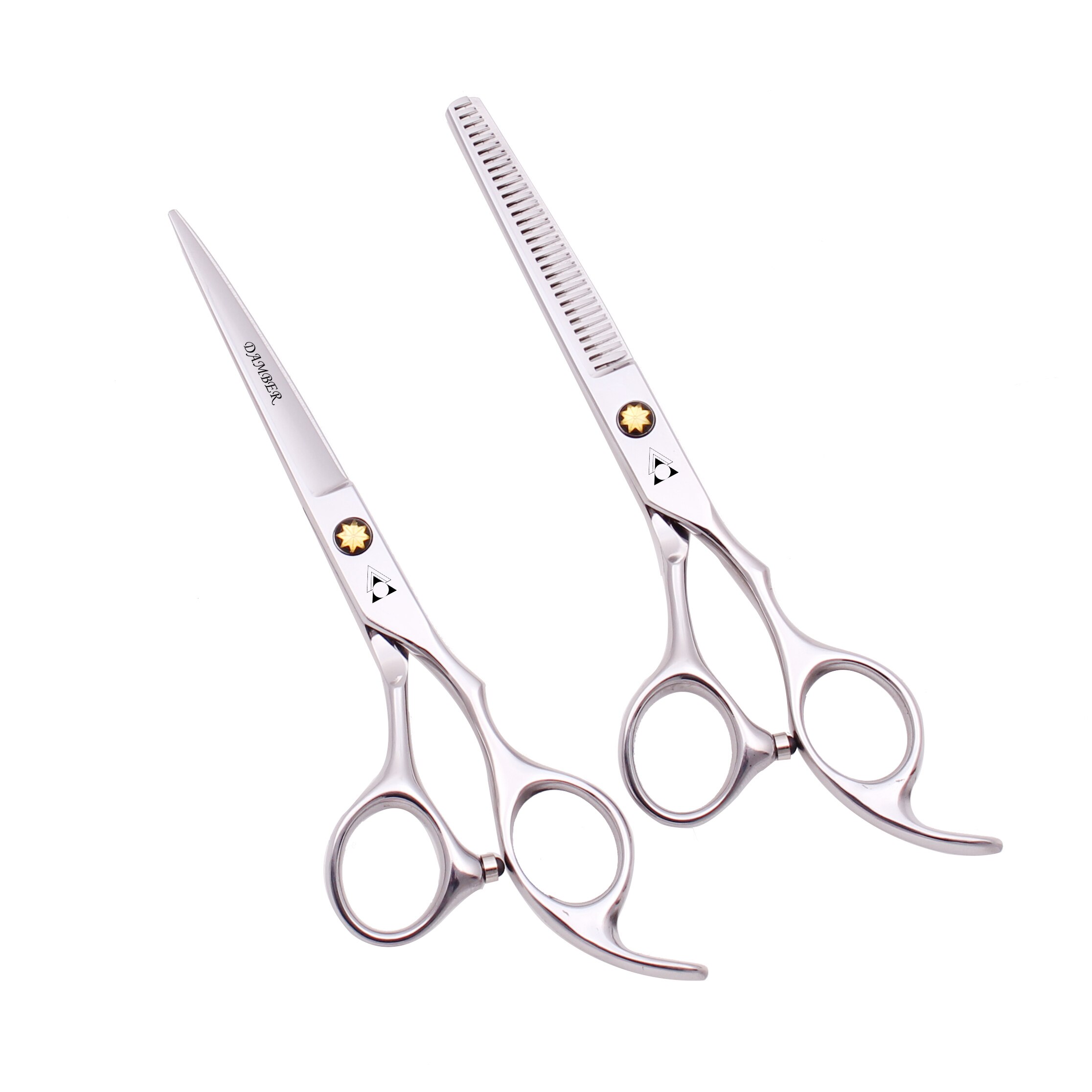 Hair Scissors 5.5 6.0 Professional Hairdressing Scissors Thinning Barber Scissor Set Hair Cutting Scissors 440C Japan Steel 888#