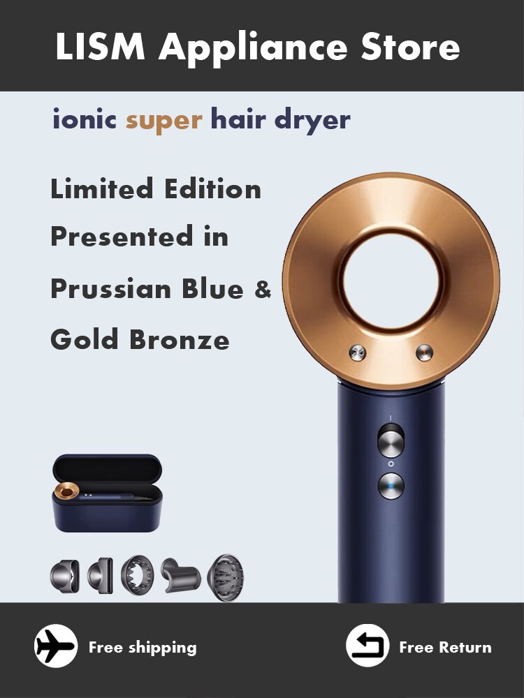 Ionic Hair Dryer Professional Anion Dryer Hair With Temperature Control Salon Tool Styling Professional Ionic Hair Dryers