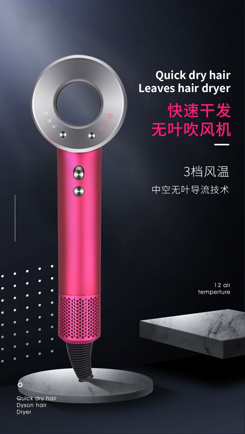 Professional Hair Dryer With Leather Case Strong Wind Salon Dryer Hot Air&Cold Air Wind Dry Electric Hairdryer Salon Professional Hair Dryer With Leather Case Strong Wind Salon Dryer Hot Air&Cold Air Wind Dry Electric Hairdryer Salon