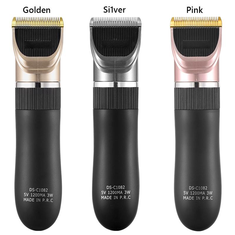 Professional Hair Clipper Men's Barber Beard Trimmer Rechargeable Hair Cutting Machine Ceramic Blade Low Noise Adult Kid Haircut