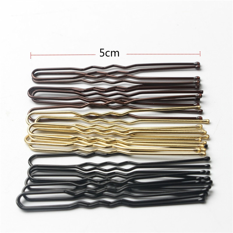 50 Pcs/Bag 5/6/7cm U Shaped Alloy Hairpins Waved Hair Clips Simple Metal Bobby Pins Barrettes Bridal Hairstyle Tools Hair Pins 50 Pcs/Bag 5/6/7cm U Shaped Alloy Hairpins Waved Hair Clips Simple Metal Bobby Pins Barrettes Bridal Hairstyle Tools Hair Pins