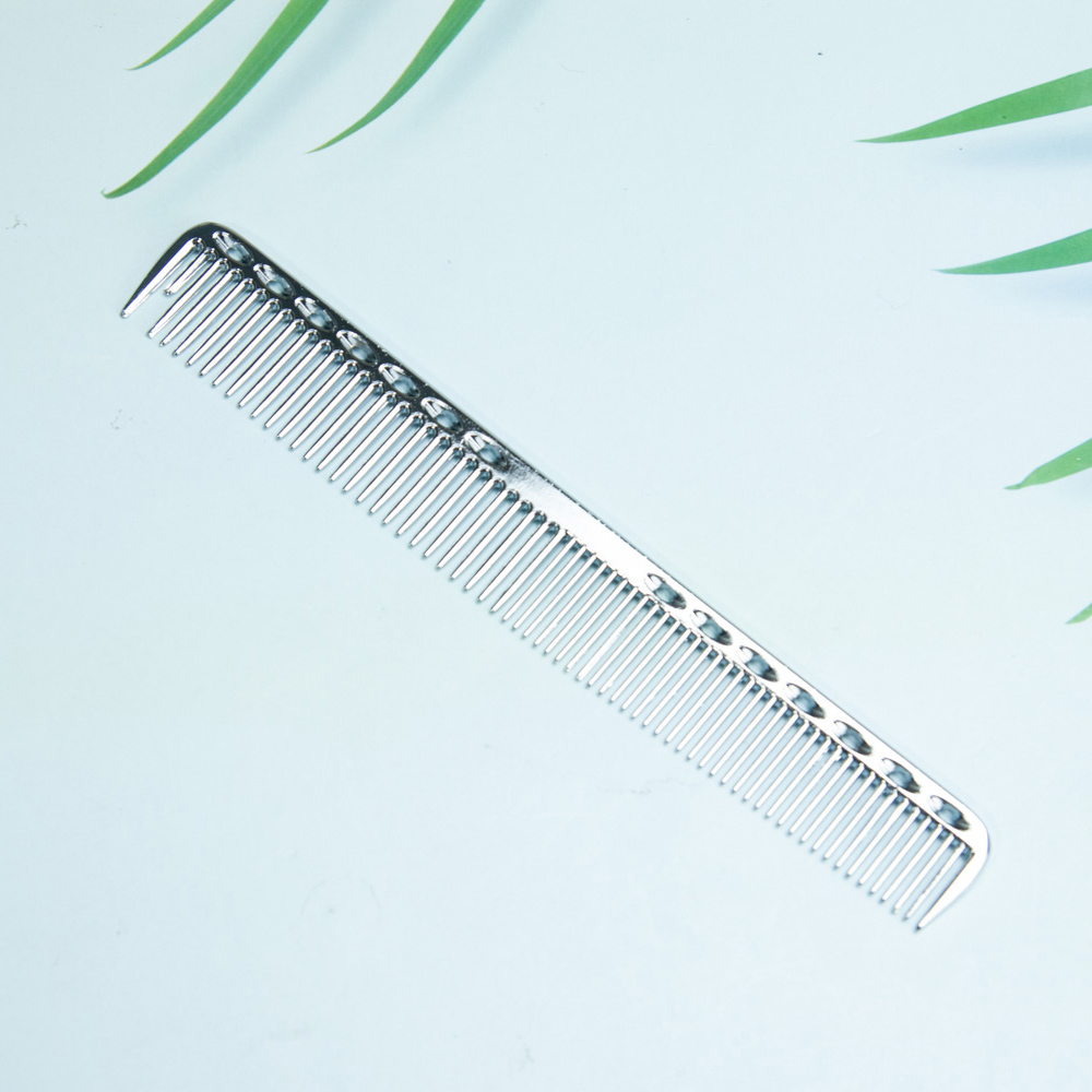 Space Aluminuml Hair Comb Pro Hairdressing Combs расческа для волос Hair Cutting Dying Hair Brush Barber Tools Salon Accessaries