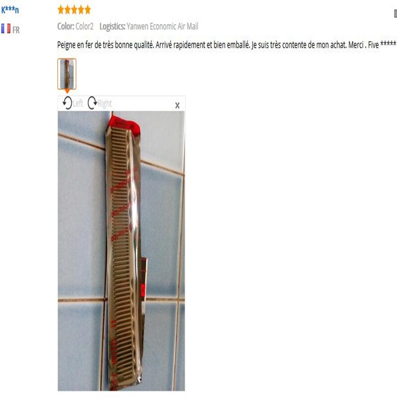 Space Aluminuml Hair Comb Pro Hairdressing Combs расческа для волос Hair Cutting Dying Hair Brush Barber Tools Salon Accessaries