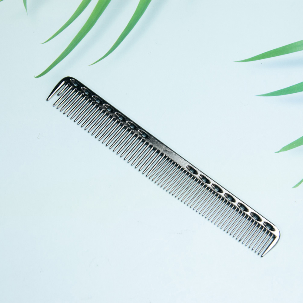 Space Aluminuml Hair Comb Pro Hairdressing Combs расческа для волос Hair Cutting Dying Hair Brush Barber Tools Salon Accessaries