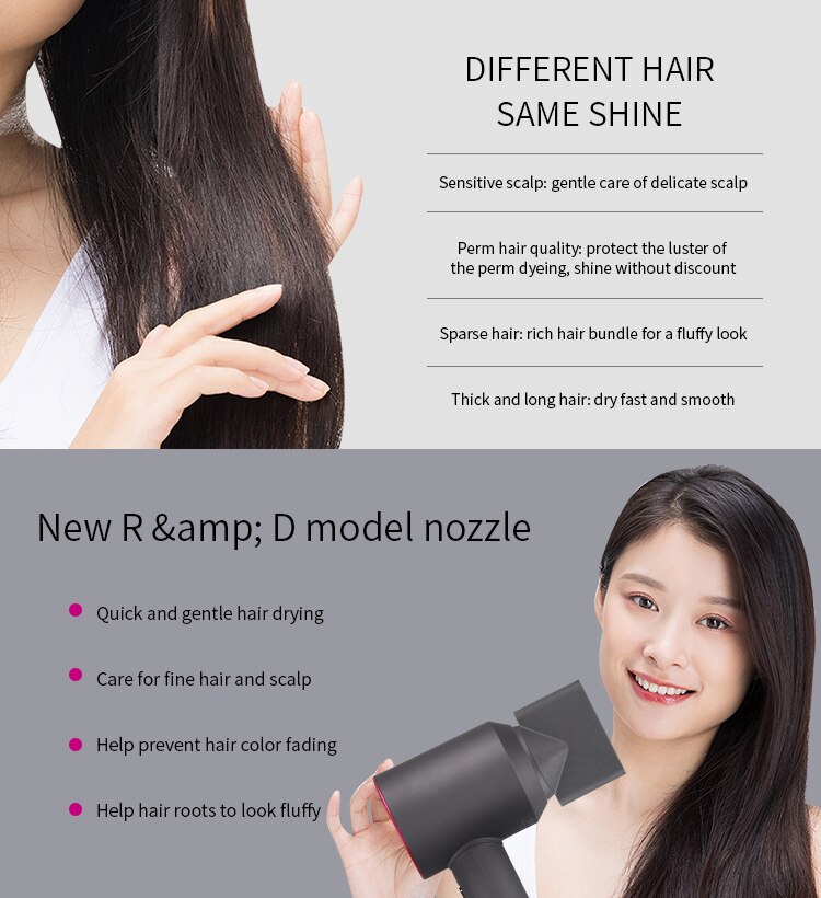 110V or 220V Ionic Hair Dryers Professional Styling Tool With Temperature Control Salon Tool Professional Hair Dryer For Hair